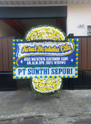Papan Bunga Duka di Kadoodan